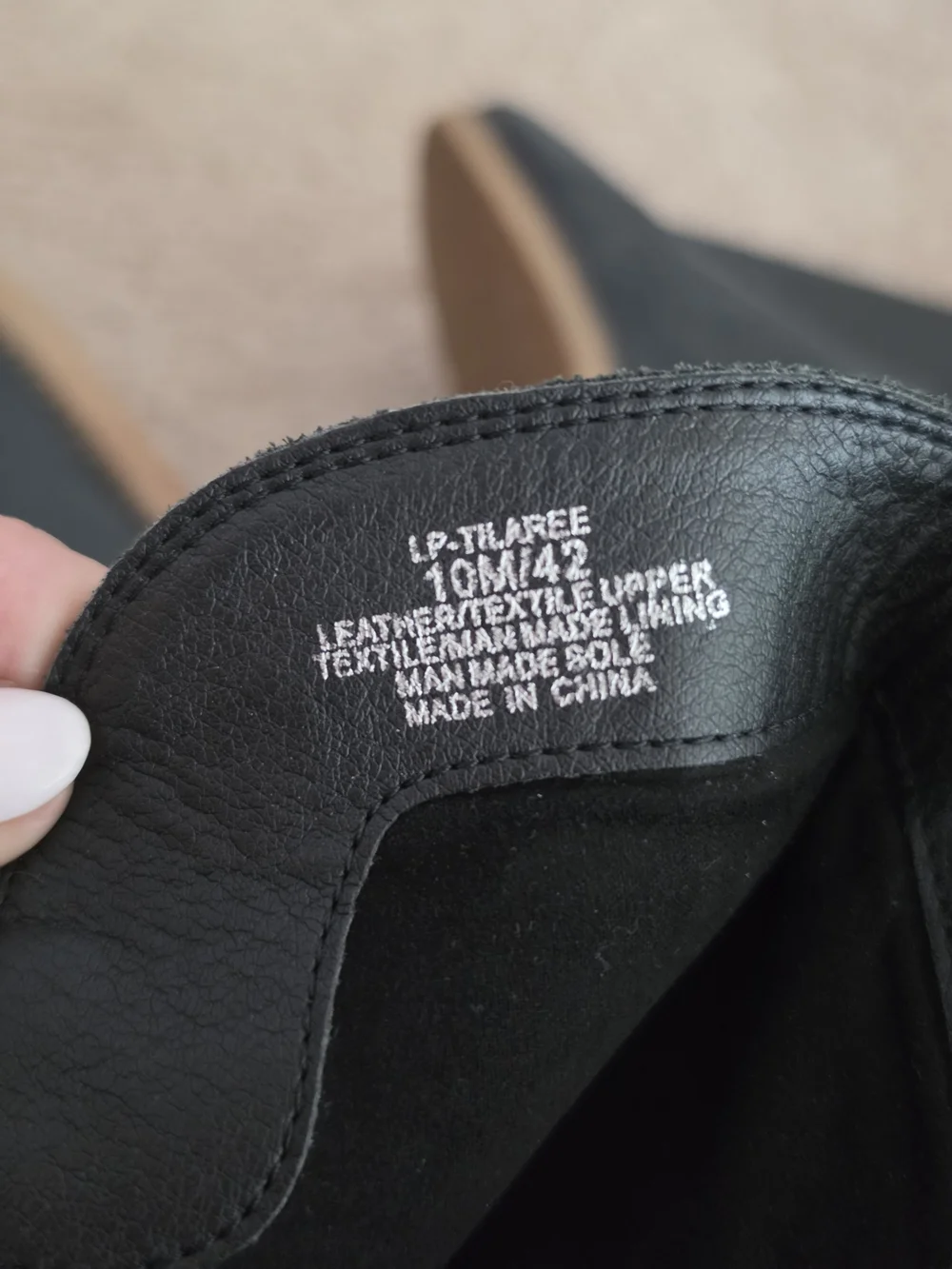 Lucky Brand Black Over-the-Knee Leather & Suede Boots
